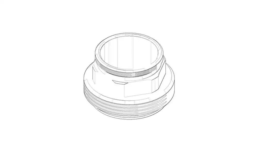 DORNBRACHT Befestigung Mutter ERSATZTEILE 092404257 D. 32 x 19,5 mm, 09240425790 Galeriebild 1